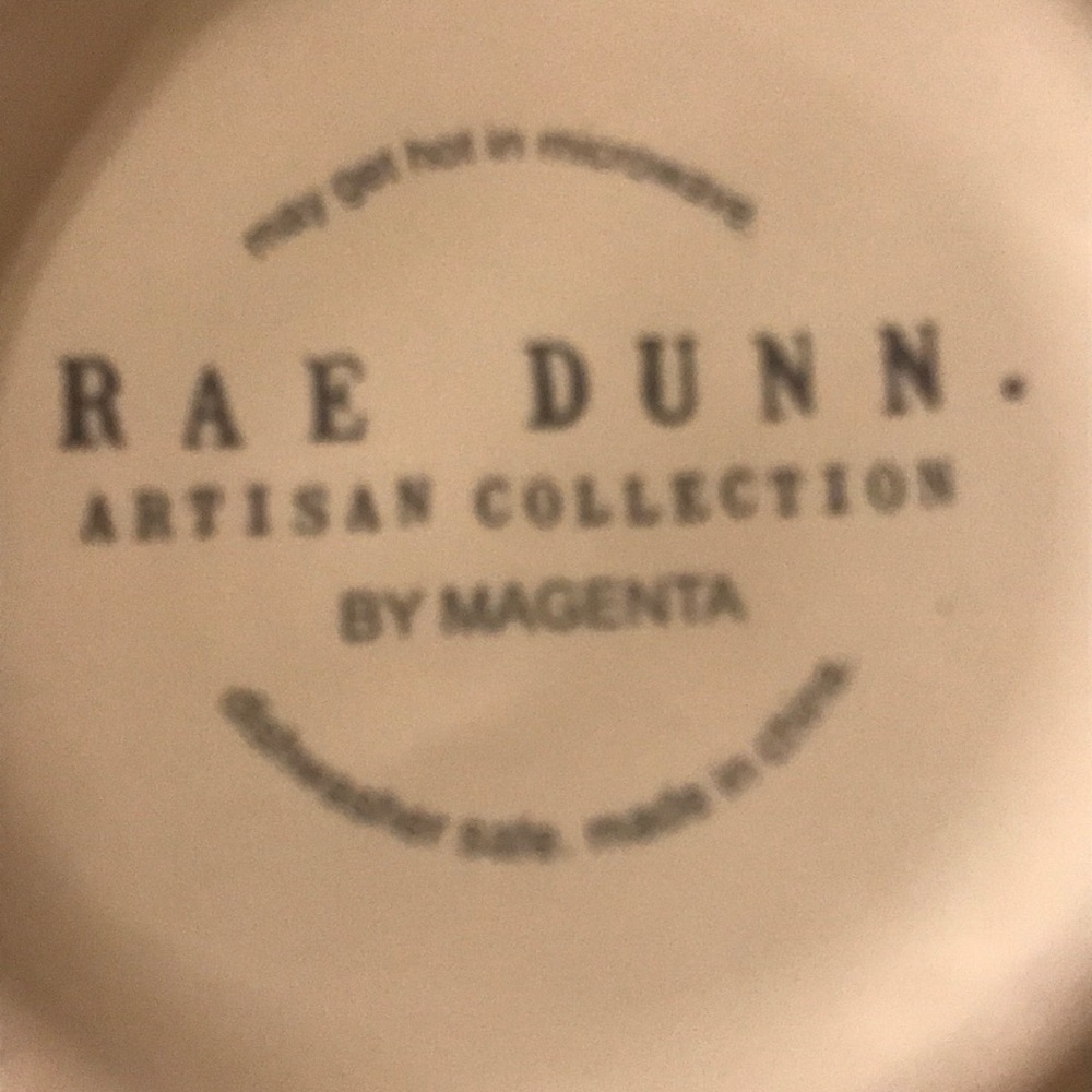 Rae Dunn mystery item
